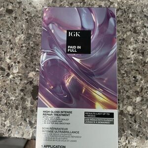 IGK Paid In Full High Gloss Intense Repair Treatment